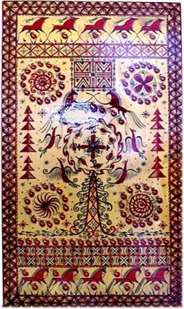 Мезенская роспись
